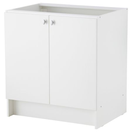 Шкаф под мойку АЛЬБРУ, белый (80x86 см)