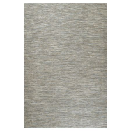 Ковер, безворсовый ХОДДЕ, д/дома/улицы синий, бежевый