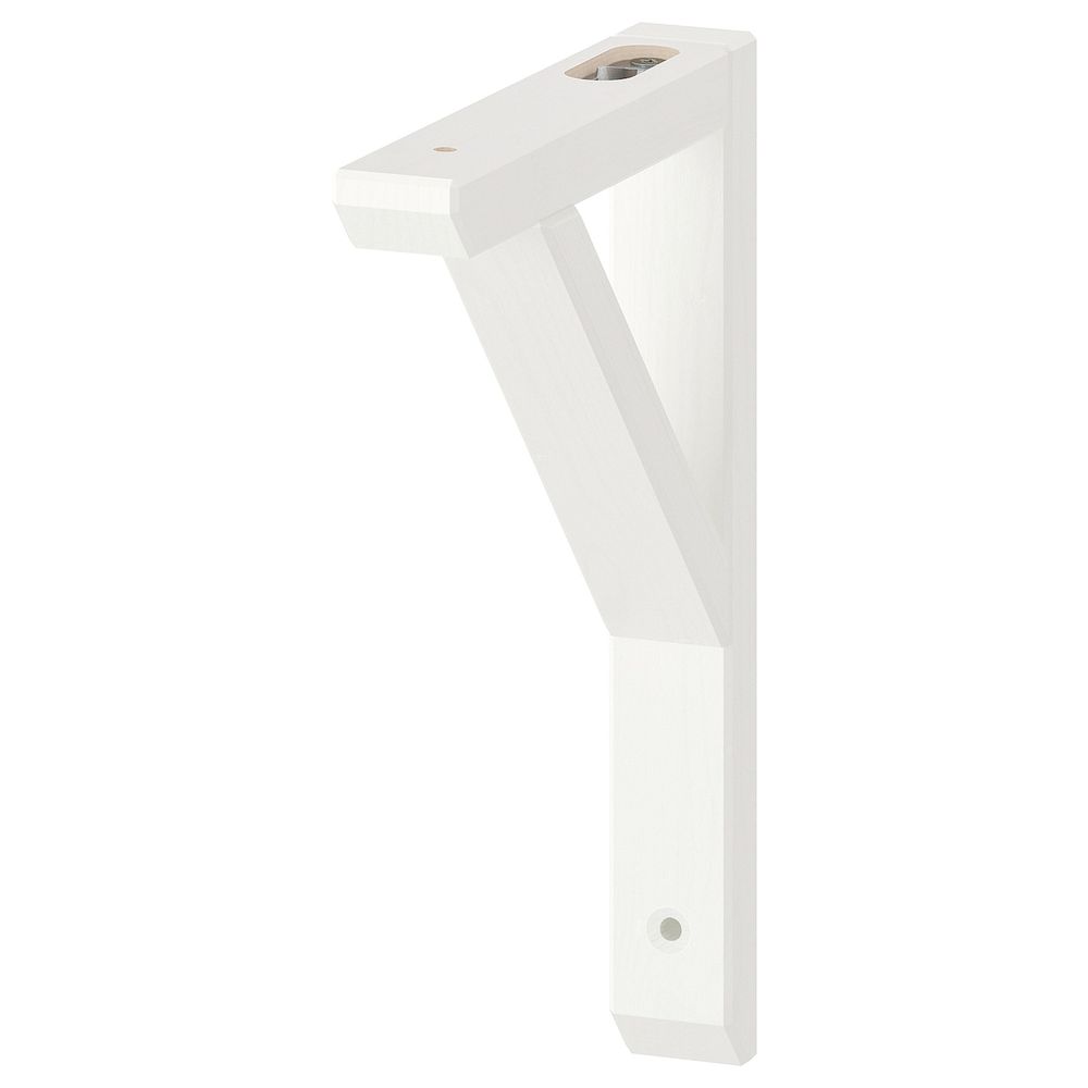 Консоль, осина, белая морилка 18x22 см IKEA SANDSHULT САНДСХУЛЬТ 004.564.05 - схема-чертеж с размерами