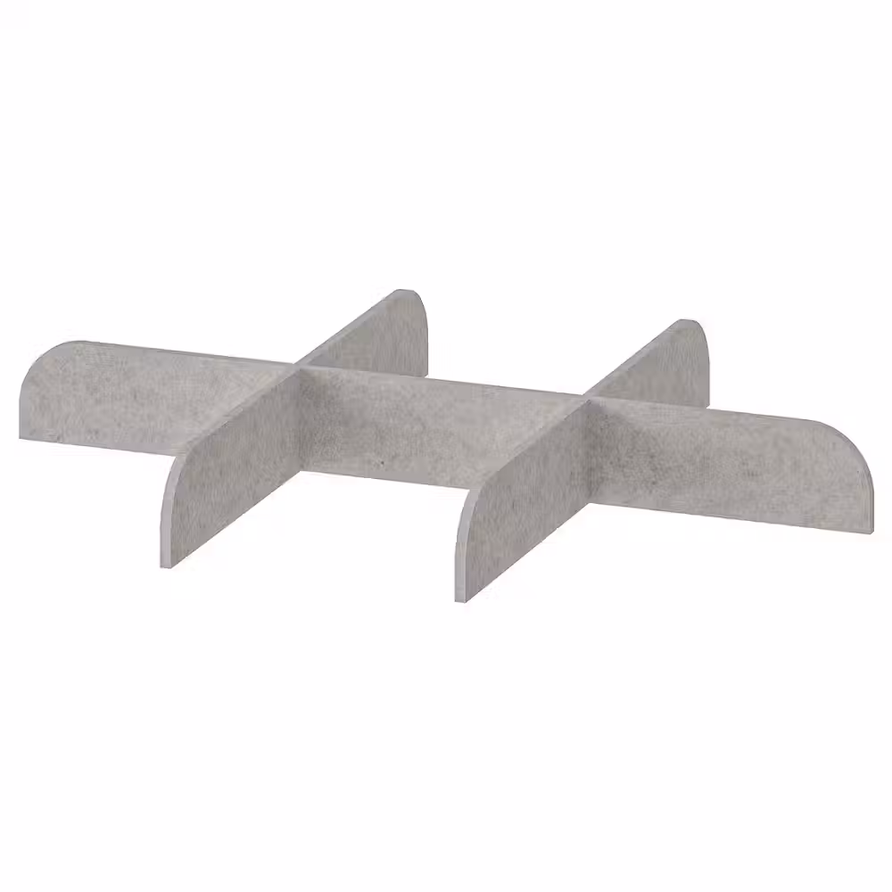 KOMPLEMENT Разделитель для выдвижной полки - светло-серый 50x35 см - фото 1