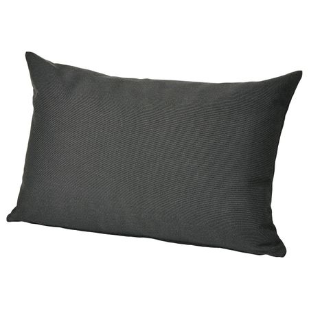 Подушка для садовой мебели, черный 62x42 см IKEA ХОЛЛО 103.757.67