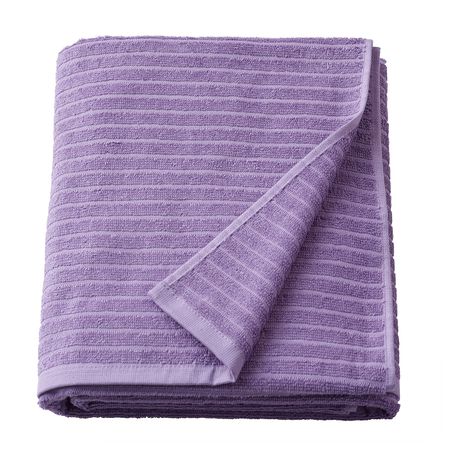 Простыня банная, фиолетовый 100x150 см IKEA VÅGSJÖN ВОГШЁН 704.394.17