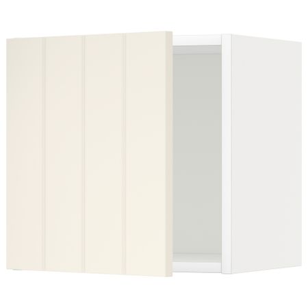 Шкаф навесной МЕТОД, белый, Хитарп белый с оттенком