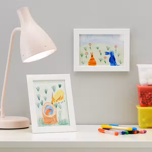 FISKBO Рама - белый 13x18 см - фото 2