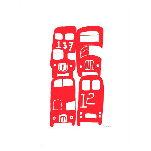 Постер, 30x40 см, Остановка автобуса IKEA DRÖMBILD ДРЁМБИЛЬД 604.417.98 - фото 2