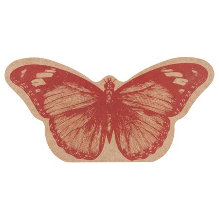 Постер БЬЁРНАМО, бабочка (24x12 см)