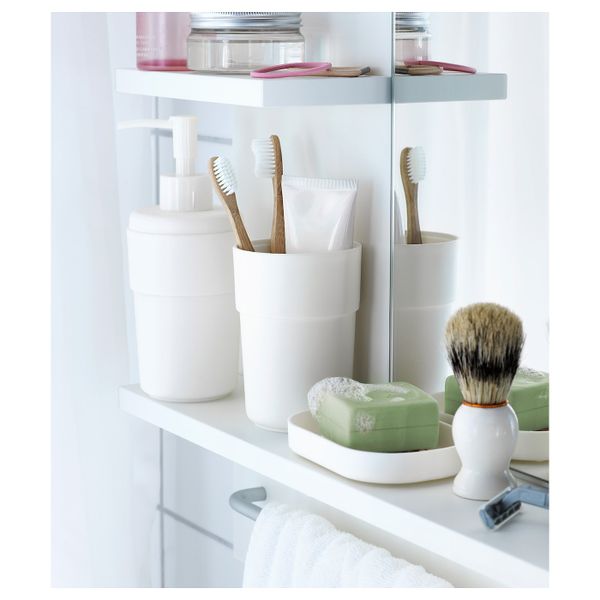 Мыльница, белый IKEA ENUDDEN ЭНУДДЭН 303.809.04 - фото 2
