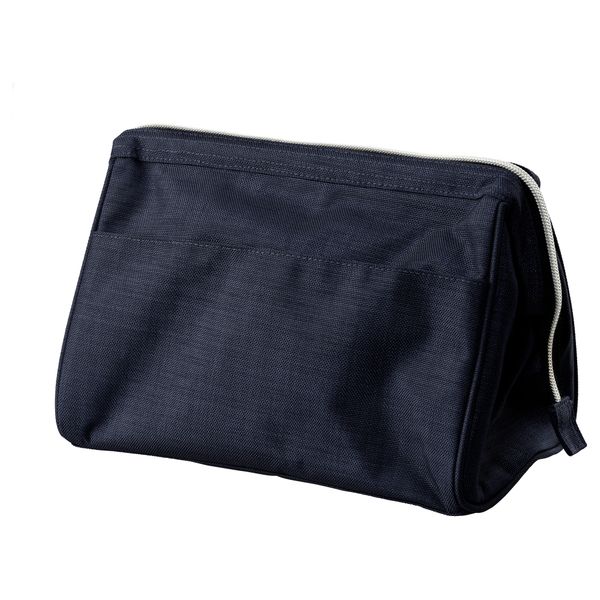 Косметичка УПТЭККА, темно-синий - схема-чертеж с размерами