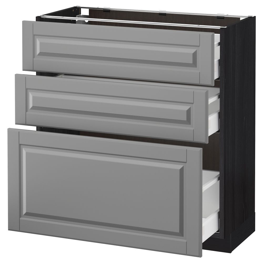 IKEA, вид спереди - схема-чертеж с размерами