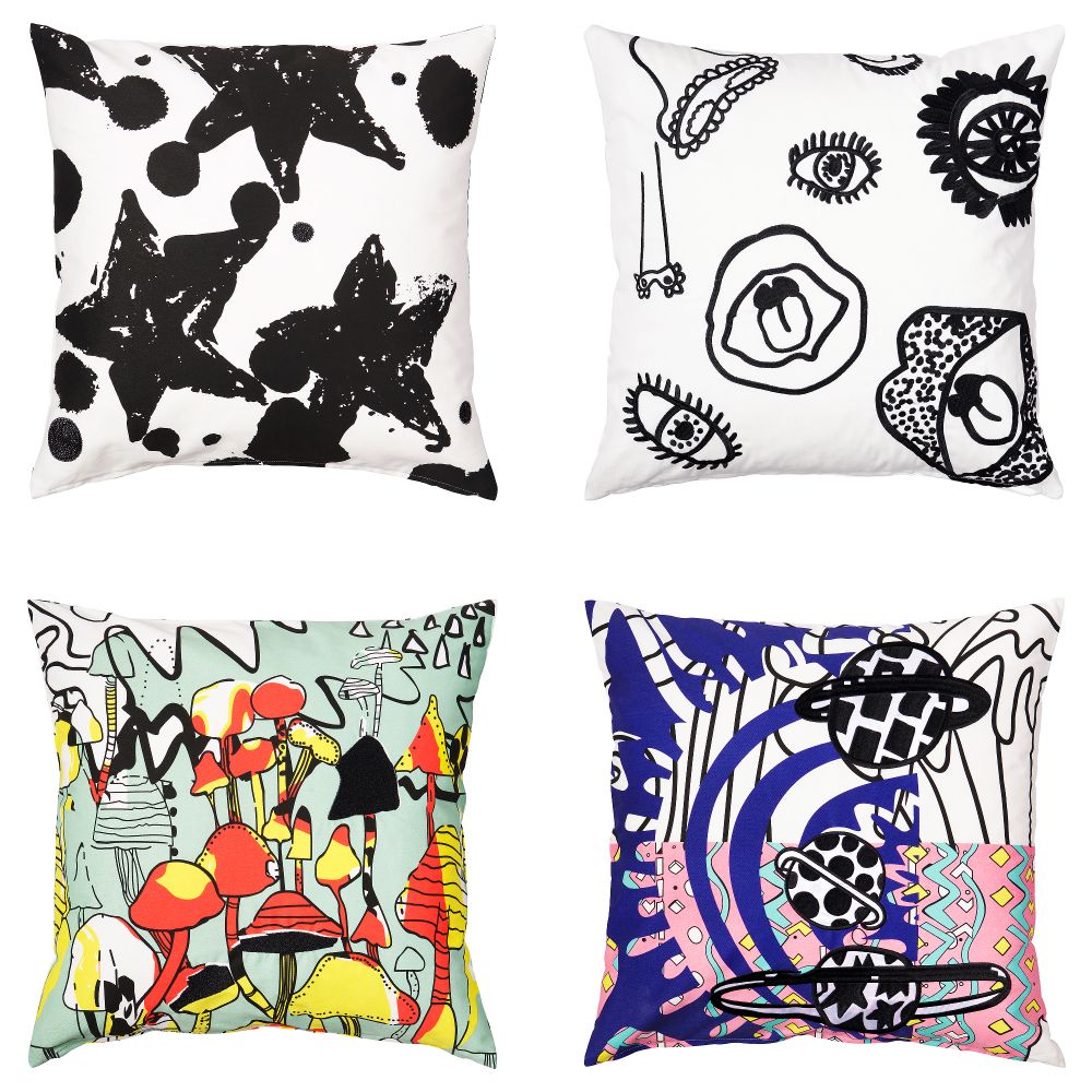 Чехол на подушку СПРИДД, различные орнаменты (50x50 см) - фото 1