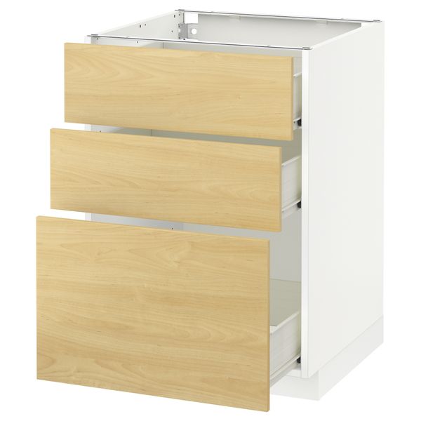 IKEA, вид спереди - схема-чертеж с размерами