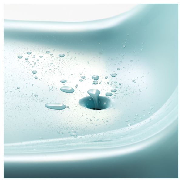 Садовое легкое кресло ИКЕА ПС ВОГЭ, голубой - схема-чертеж с размерами