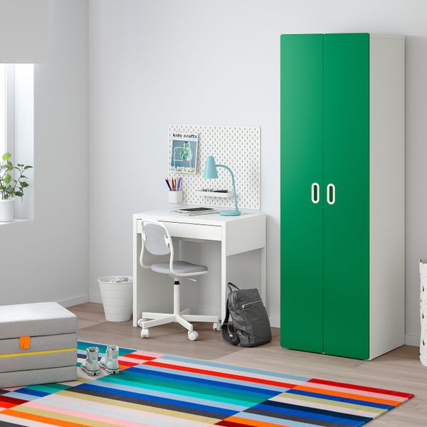 Гардероб, белый/зеленый 60x50x192 см IKEA STUVA СТУВА / FRITIDS ФРИТИДС 492.658.76 - фото 2