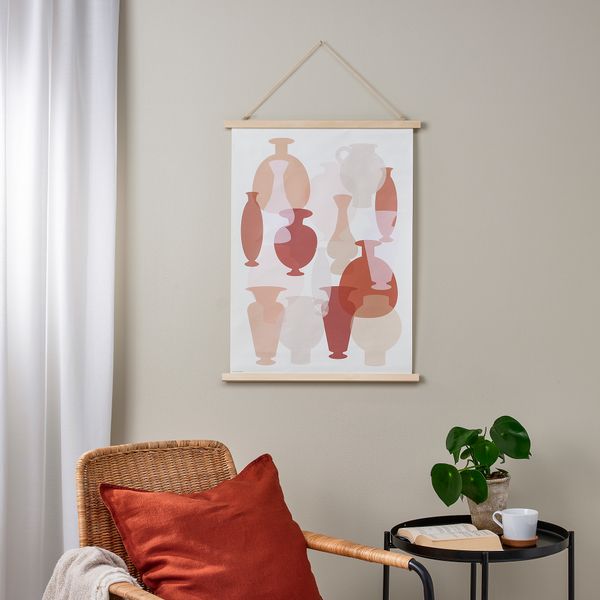 Подвесное текстильное панно, 50x70 см, Формы ручной работы IKEA PÅLHULT 105.452.46 - фото 3