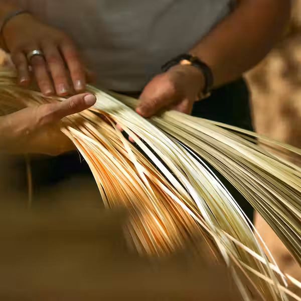 MJÖLKKANNA МЬЁЛККАННА Корзина - бамбук 18x25x14 см - фото 5