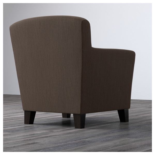 Кресло ЭКЕНЭС, Хенста темно-коричневый - фото 3