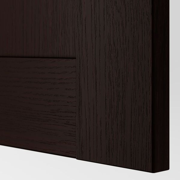 Гардероб, комбинация, черно-коричневый 150x60x236 см IKEA PAX ПАКС / BERGSBO БЕРГСБУ 493.291.47 - схема-чертеж с размерами