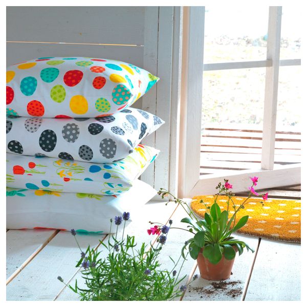 Чехол на подушку КЭККЛИНГ, различные модели (50x50 см) - схема-чертеж с размерами