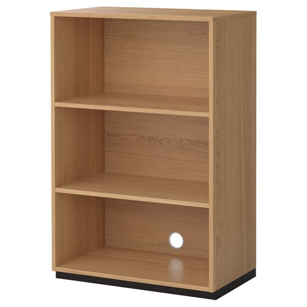 Секция полок ГАЛАНТ, дубовый шпон (80x120 см) - фото 1