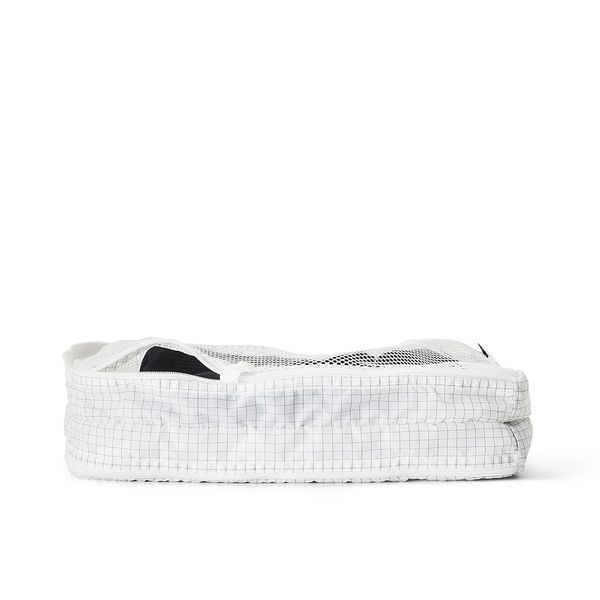 Сумка для одежды с отделениями, клетчатый орнамент/белый IKEA RENSARE РЕНСАРЕ 104.466.56 - фото 2