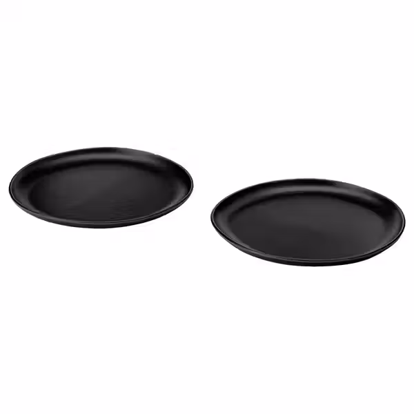 STOCKHOLM 2025 СТОКГОЛЬМ 2025 Тарелка - чёрный 26 см - фото 1