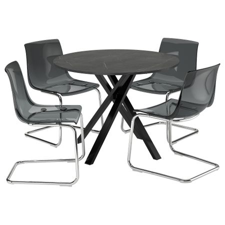 Стол и 4 стула IKEA TOBIAS ТОБИАС, MARIEDAMM 395.686.90