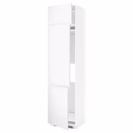 METOD Высокий шкаф д/холод/мороз/3 дверцы