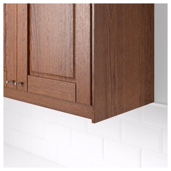 Карниз декоративный профилированный ФИЛИПСТАД, коричневый (221 см) - фото 3