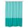 Штора для ванной ВАДШЁН, бирюзовый (180x200 см)