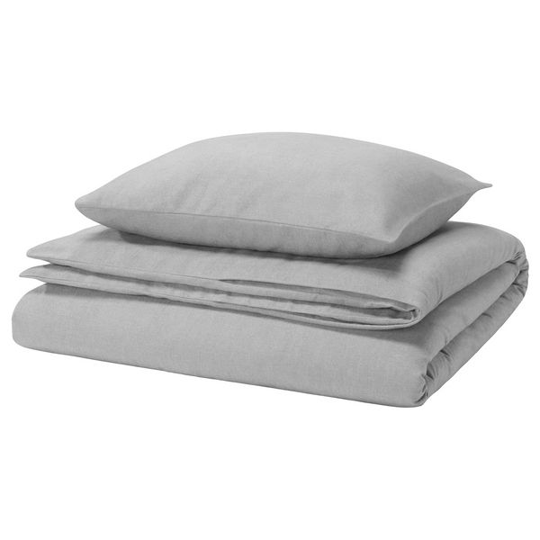 GROVSNÄRJA ГРОВСНЭРЬЯ Пододеяльник и наволочка - фото 1