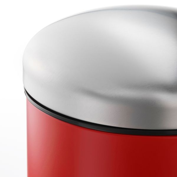 Ведро с откидной крышкой, 12 л, красный IKEA MJÖSA МЬЁСА 104.620.57 - фото 4