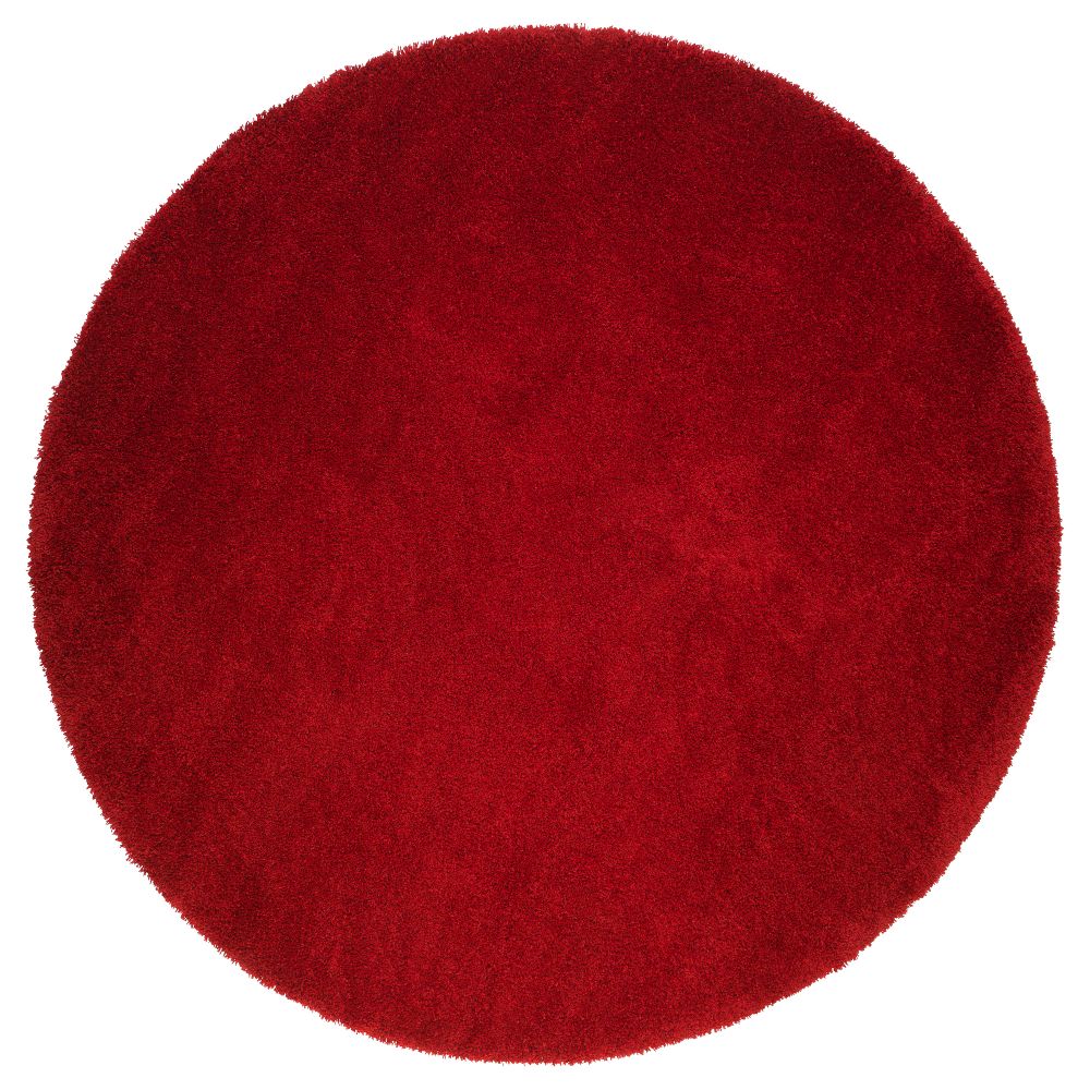 Ковер, длинный ворс ОДУМ, ярко-красный - фото 1