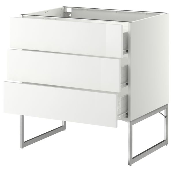 IKEA, вид спереди - схема-чертеж с размерами
