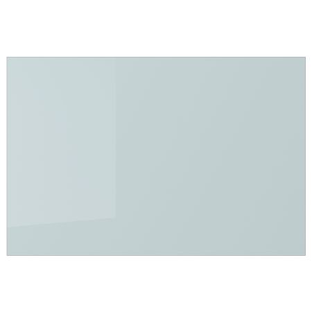 Дверь, 60x40 см, глянцевый серо-синий светлый IKEA KSTALLARP СТАЛЛАРП КАЛЛАРП 005.201.52