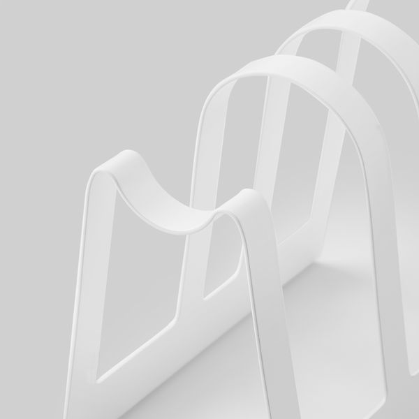 Подставка для разделочн доски, крышки, белый, 14 см IKEA AVSTEG 005.316.74 - фото 4