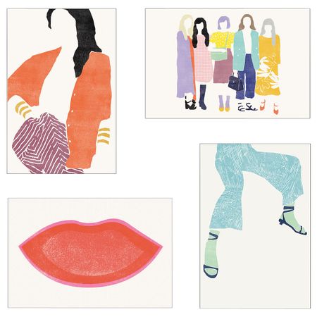 Открытка, Яркие образы 10x15 см IKEA YLLEVAD ЮЛЛЕВАД 004.790.63