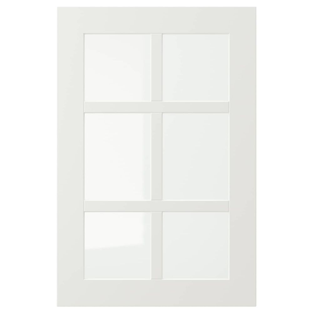 Стеклянная дверь, белый 40x60 см IKEA STENSUND СТЕНСУНД 304.514.30 - фото 1