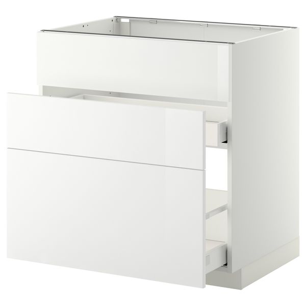 IKEA, вид спереди - схема-чертеж с размерами