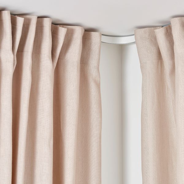 Угловое соединение для одинарной шины, прилагающиеся потолочные крепления/белый IKEA VIDGA ВИДГА 904.983.83 - схема-чертеж с размерами