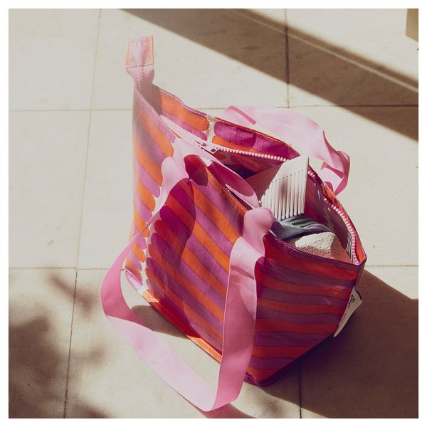 Сумка, 22x22x15 см/7 л, розовый IKEA BASTUA 905.426.68 - фото 4