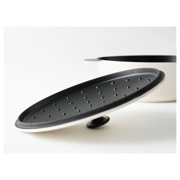 Казан с крышкой СЕНИОР, белый белый с оттенком (5 л) - фото 6