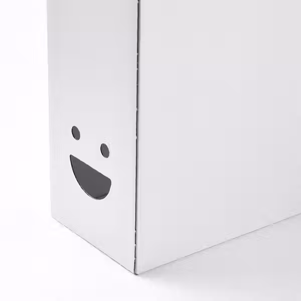 TJABBA ТЬЕББА Подставка для журналов - белый - фото 5