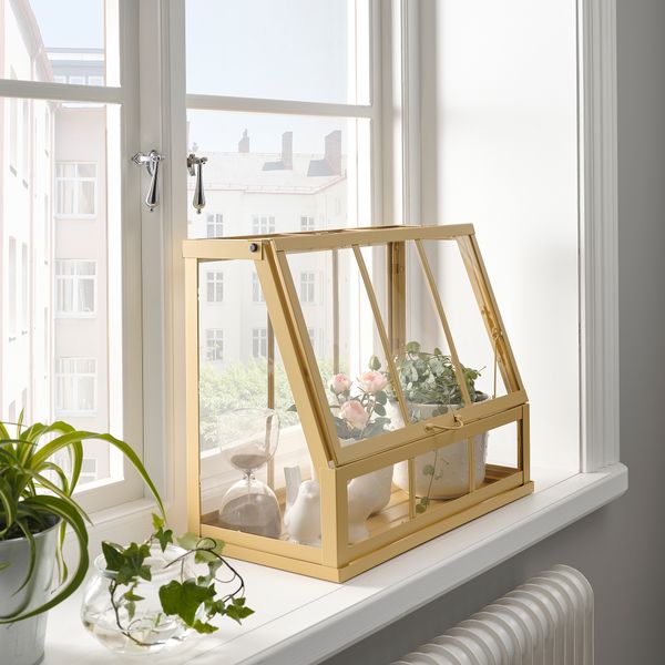 Теплица, для дома, улицы желтый, 45 см IKEA ÅKERBÄR 105.607.84 - фото 5