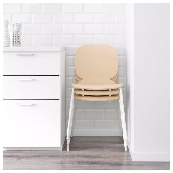 Стул СВЕН-БЕРТИЛЬ, береза, Брур-Инге белый - фото 3