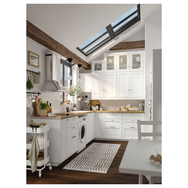 MÖLLEKULLA Столешница - дуб/шпон 246x3.8 см - фото 10