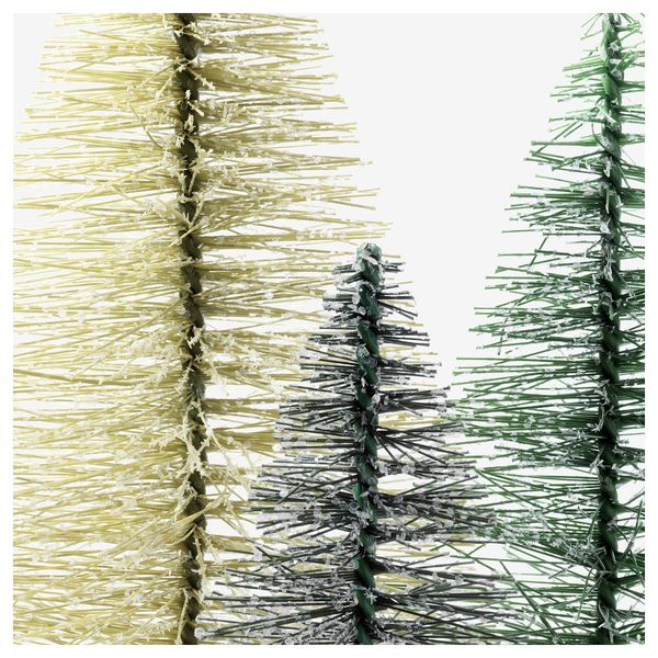 Искусственное растение, 3 шт. ФЕЙКА, рождественская елка - схема-чертеж с размерами