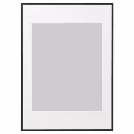 LOMVIKEN Рама - чёрный 50x70 см