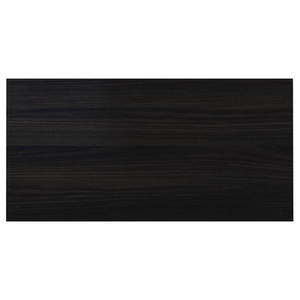 Фронтальная панель ящика ТИНГСРИД, под дерево черный - фото 1