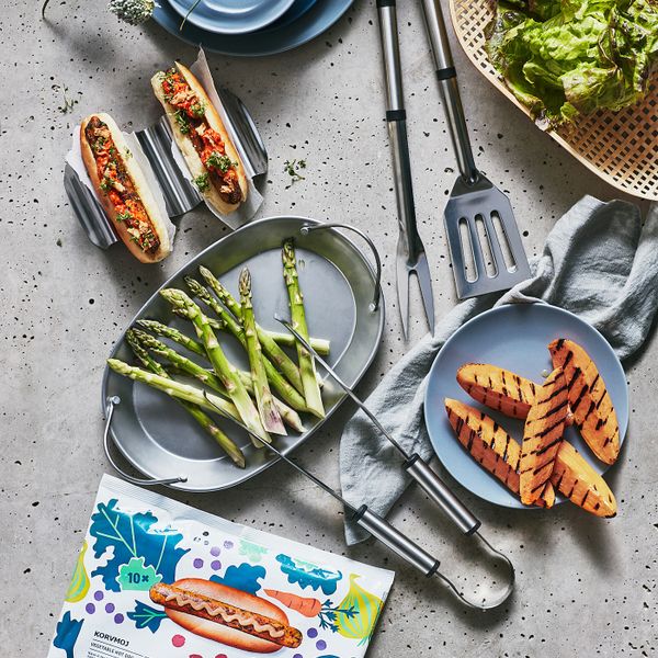 Аксессуары для гриля, 3 предмета IKEA GRILLTIDER ГРИЛЛЬТИДЕР 005.002.53 - фото 6