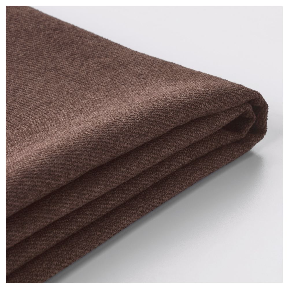 Чехол на 3-местный диван-кровать ВИЛАСУНД, Бурред темно-коричневый - фото 1